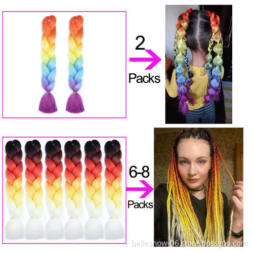 super jumbo braiding hair  blue braiding hair kinky straight jumbo braids